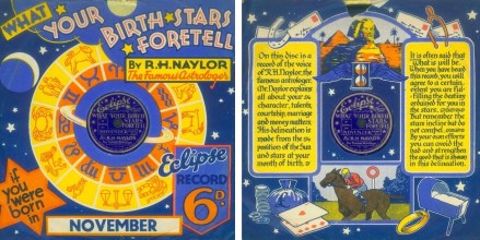 Les recto et verso d’une pochette de disque.